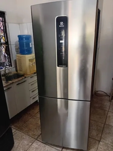 Geladeira, Electrolux, frostfree, inox, inverter tecnology, 488L.