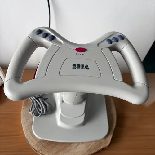 Volante Sega Saturn Impecável