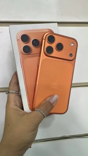 iphone 17 pro max 512 laranja bateria 90% garantia de 6 meses