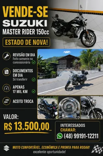 Suzuki Master Rider Estado de Nova