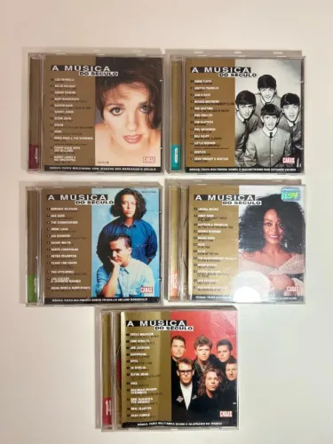 Coleção 5 CDs A Música do Século - Revista Caras