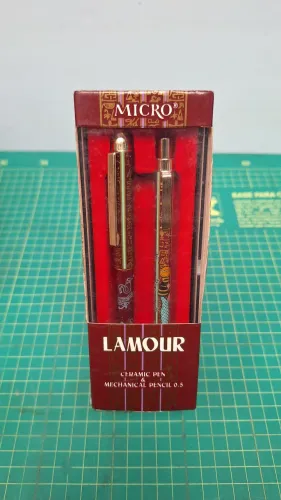 Kit caneta e lapiseira micro cerâmica pen Korea