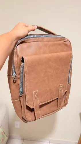 Mochila de couro