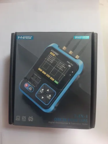 Osciloscópio Digital Portátil  FNIRSI DSO-TC3 , testador de transistores,  gerador d sinal