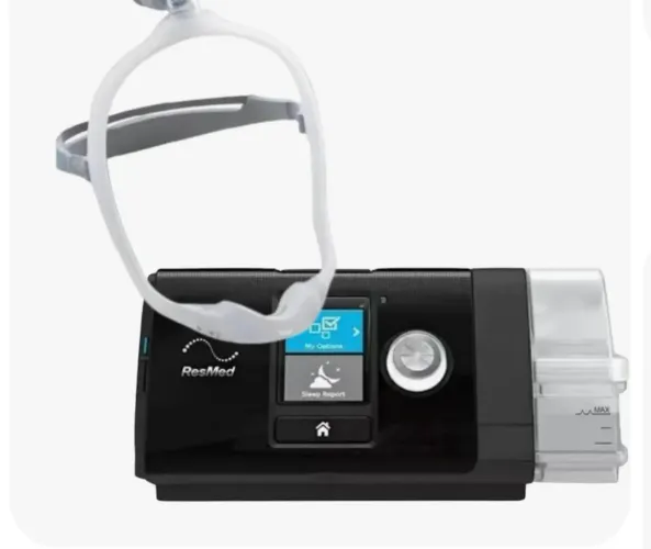 Cpap com case + máscara e tubo