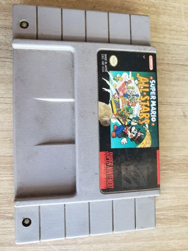 Fita Super Nintendo Super Mario All Star