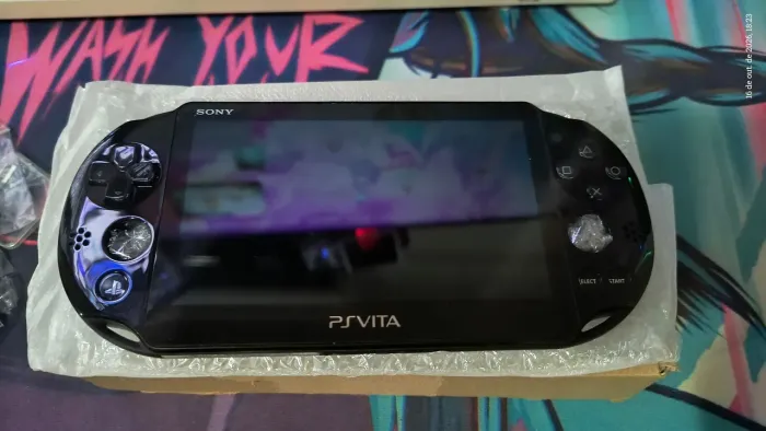 Moldura completa LCD + traseira (Sem touch) psvita slim