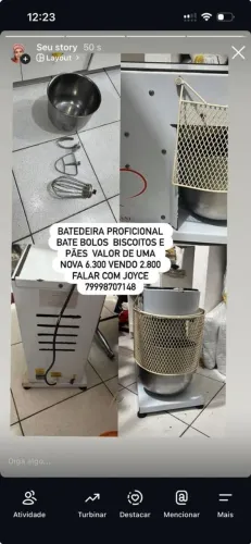 Batedeira profissional 