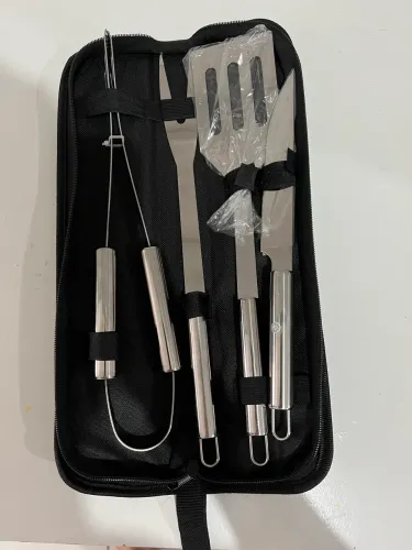 Conjunto faqueiro de churrasco NOVO !