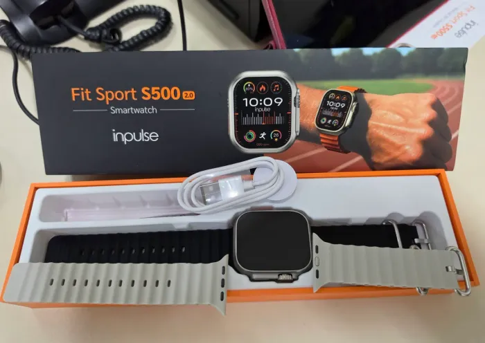 Smartwatch Fit Sport S500 2.0 Inpulse - Novo na Caixa Completo com Pulseira Extra