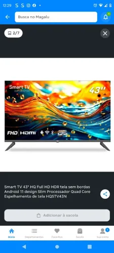 Tv queimada