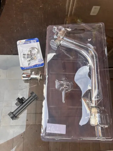 Kit hidráulico: torneiras e adaptador para filtro