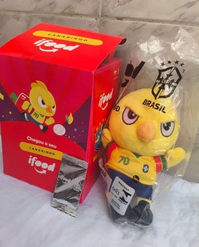 Canarinho Ifood 70 Lacrado