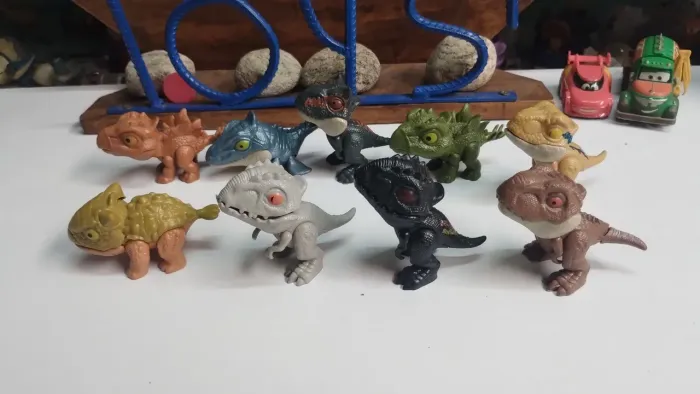 Lote dinossauros mordedores
