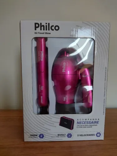 Secador e chapinha Philco