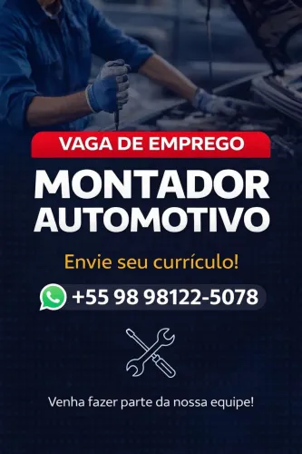 Montador com experiência