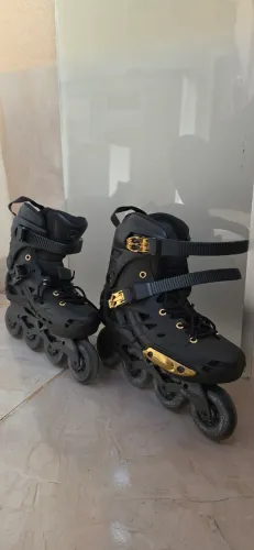 1 Patins oxer darkness gold - tamanho 38