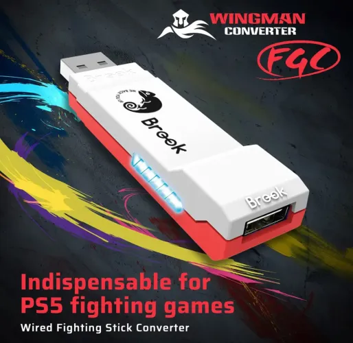 Conversor Brook Wingman PS5/PS4/PC