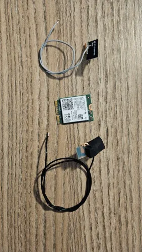 Placa Intel AX201 NGW Wi-Fi e Bluetooth 