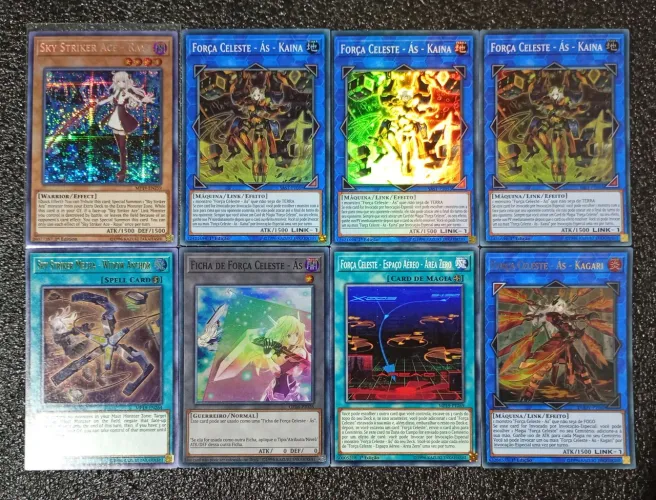 Cartas de Yu-Gi-Oh sky Striker / força celeste