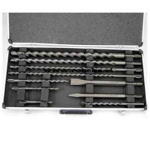 Conjunto De 10 Peças Ponta Talhadeira Broca Sds Plus D-42385 Makita