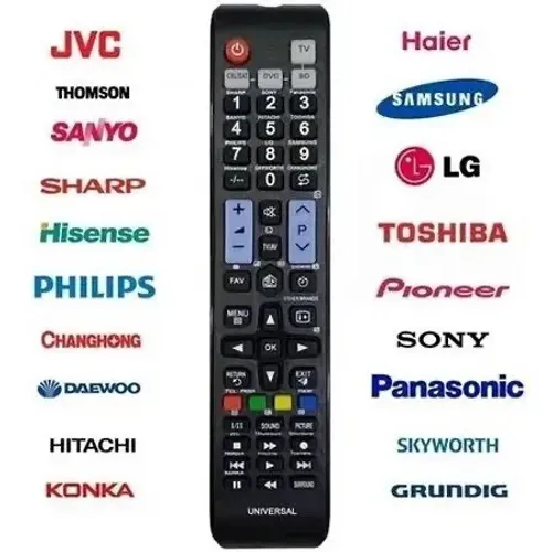 (Novo) Controle Remoto universal Tv Todos modelos