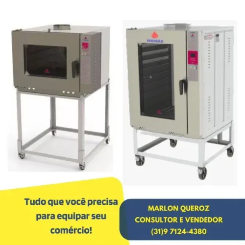 Forno Turbo Progás para Pães Elétrico/Gás