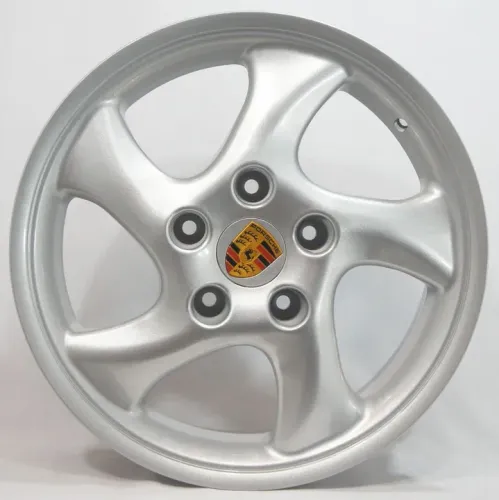 Roda aro 17 esportiva Modelo Porsche Boxter prata jogo novo