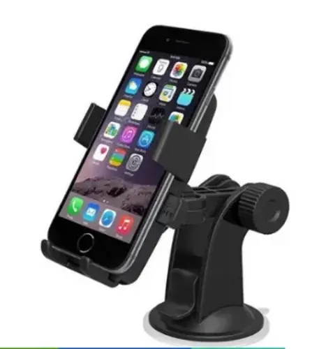 Suporte Celular Gps p/ Carro Veicular Trava Automática Resistente Rotação Base z200 