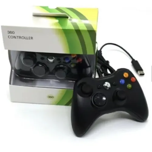 Controle Xbox 360 com Fio - Alta Precisão e Conforto Loja Coimbra Computadores Entregamos