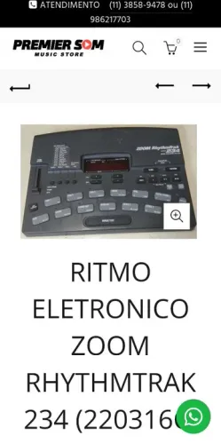 Ritmo Eletrônico de bateria