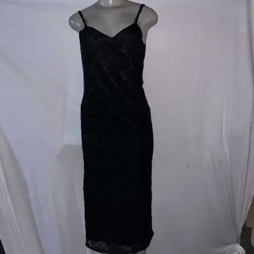 Vestido longo renda, tamanho P