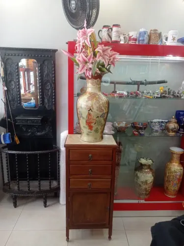 Vaso Decorativo Chinês satsuma 