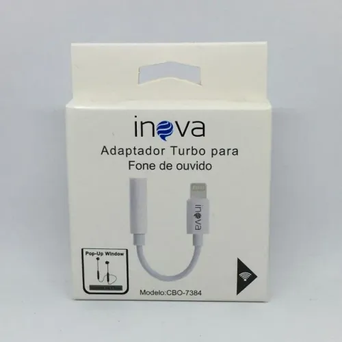 Adaptador Turbo Para Fone De Ouvido Inova 