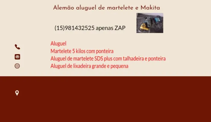 Promoção $110 a diária