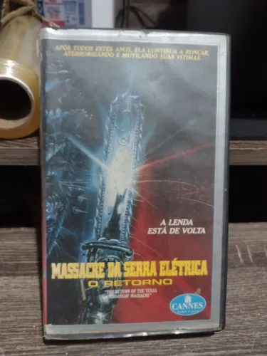 VHS O Massacre da serra elétrica - O retorno