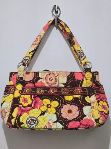 Vera Bradley Bolsa de Ombro Floral Feminino 