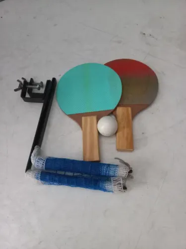 Kit ping pong raquete ,bola e redinha 