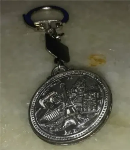 chaveiro Napoleão em metal 3D