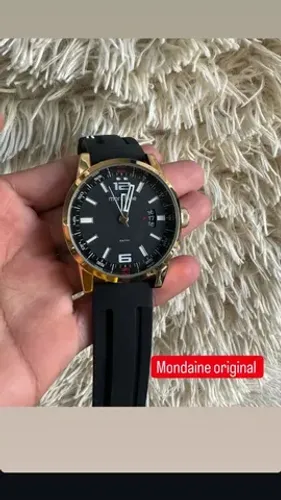 Relógio MONDAINE ORIGINAL PROVA DÁGUA GARANTIA