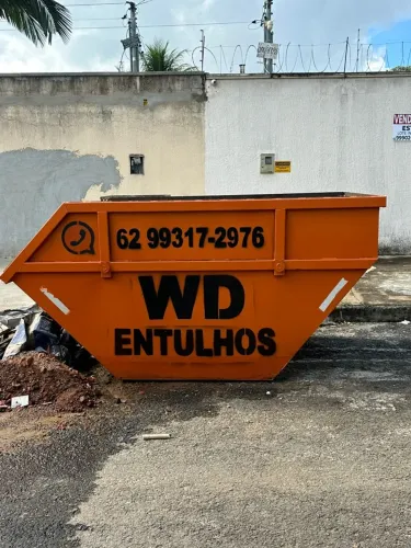 Aluguel de caçambas e terra planagem 