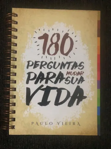 Livro 180 Perguntas para mudar sua vida - Paulo Vieira