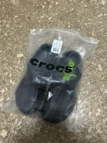 Sandália crocs bistro antiderrapante preta 43/44 NOVO