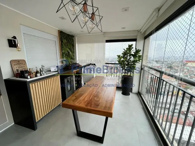 APARTAMENTO REFORMADO VARANDA GOURMET COM SUÍTE E CHURRASQUEIRA PRONTO PARA MORAR NO SACOM