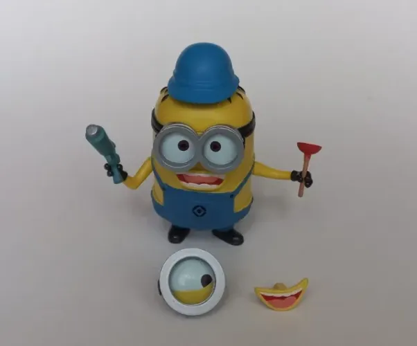 Meu Malvado Favorito - Boneco Build a Minion - Universal Studios - Edição Limitada