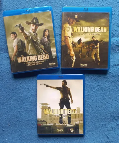 Bluray The walking dead 1°, 2° e 3° temporada