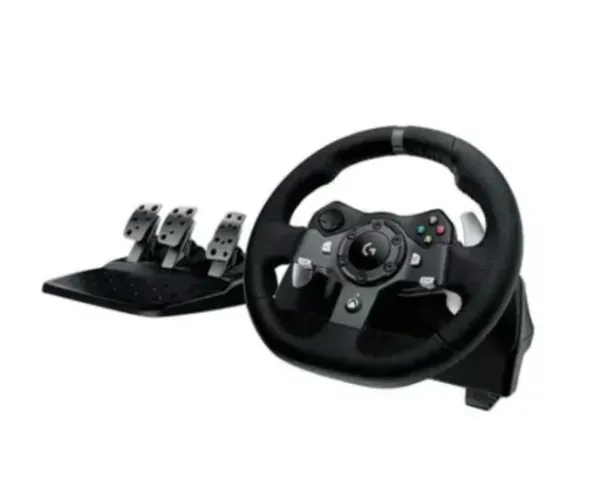 Volante Logitech G920 Driving Force para Xbox Series XS, Xbox One e PC, Lacrado