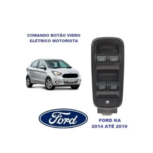 Botão Vidro Elétrico Motorista Ford Ka
