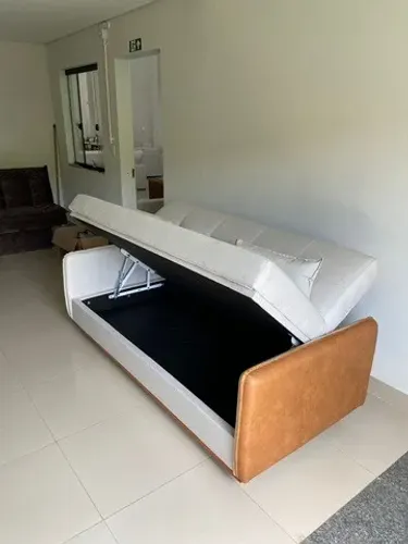 Sofá Cama com Bau Ipanema   