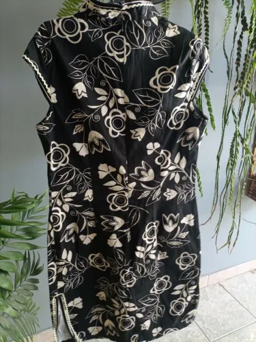 Vestido japonês Midi tamanho Médio